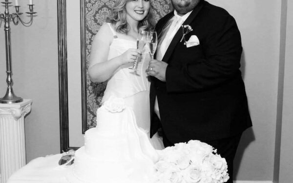 Jonathan and Kristy Alonso on their wedding day